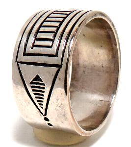 Navajo Ring Charlie Johni`[[Wj iozEO